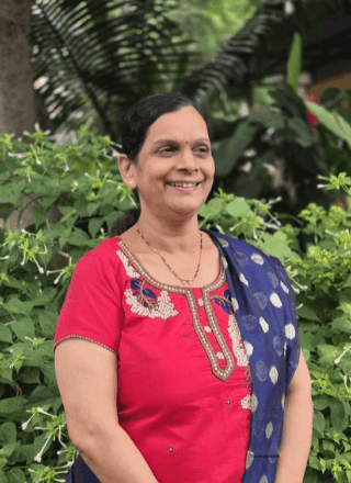 Founder and director Swati Karhadkar at Sneh Palnaghar daycare in Anandnagar, Sinhagad Road, Pune since 2003